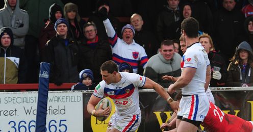 Dean Collis Try Salford Dean Collis Try Salford