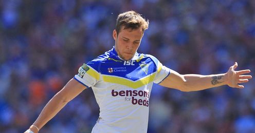 Gareth OBrien Warrington Wolves Gareth OBrien Warrington Wolves