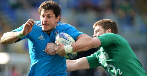 Alessandro Zanni Iain Henderson Italy v Ireland Alessandro Zanni Iain Henderson Italy v Ireland