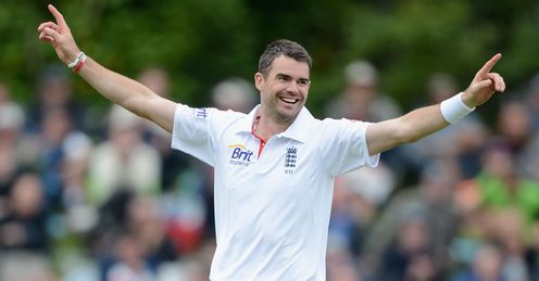 James Anderson: only Trueman (307), Willis (325) and Botham (383) have more Test wickets for England