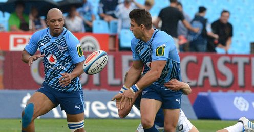 Lionel Mapoe and Wynand Olivier Bulls v W Force 2013 Lionel Mapoe and Wynand Olivier Bulls v W Force 2013