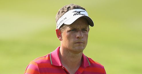 Luke Donald: Bad day at the office