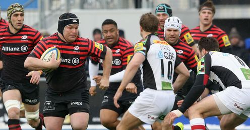 Matt Stevens of Saracens Matt Stevens of Saracens