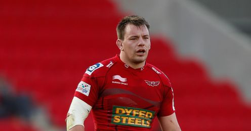 Matthew Rees Scarlets hooker 2013 Matthew Rees Scarlets hooker 2013