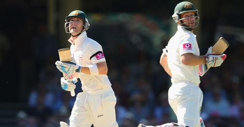 Michael Clarke Matthew Wade