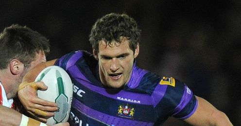 Sean OLoughlin Wigan Warriors v Salford City Reds Super League Salford City Stadium Sean OLoughlin Wigan Warriors v Salford City Reds Super League Salford City Stadium