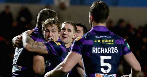 Pat Richards Iain Thornley - Wigan Super League Pat Richards Iain Thornley - Wigan Super League
