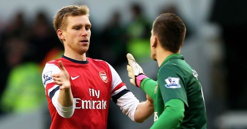 Tottenham v Arsenal: Per Mertesacker