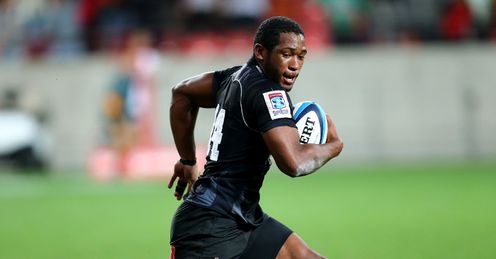 Sergeal Petersen of the Southern Kings on his way to the try line Sergeal Petersen of the Southern Kings on his way to the try line