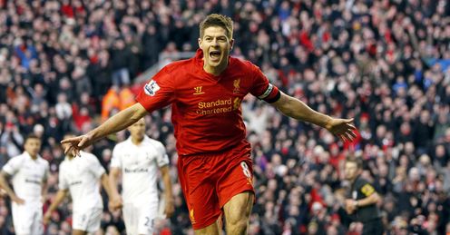 Gerrard: first and last Premier League winners were in 3-2 wins over Spurs