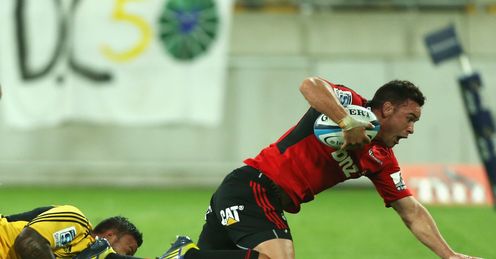Ryan Cotty CRUSADERS Hurricanes Super Rugby Ryan Cotty CRUSADERS Hurricanes Super Rugby