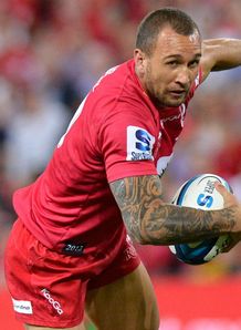 Quade Cooper Reds v Blues Round 11 2013