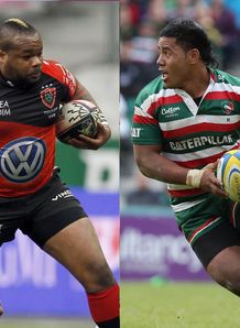 Mathieu Bastareaud v Manu Tuilagi Mathieu Bastareaud v Manu Tuilagi