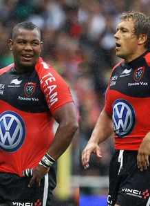 Steffon Armitage and Jonny Wilkinson of Toulon Steffon Armitage and Jonny Wilkinson of Toulon
