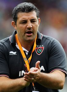 Toulon assistant coach Olivier Azam Toulon assistant coach Olivier Azam