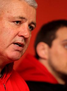 Warren Gatland sat with Sam Warburton at Wales presser Warren Gatland sat with Sam Warburton at Wales presser