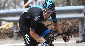 Sir Bradley Wiggins suffered misfortune on the final day of the Giro del Trentino