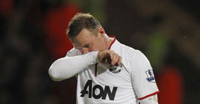 WAYNE ROONEY MANCHESTER UNITED WEST HAM FOOTBALL