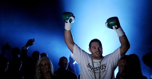 Fury: made a memorable US debut, says Johnny