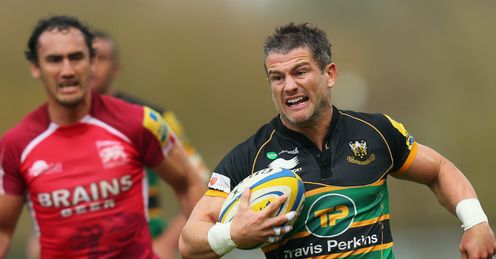 Tom May Northampton Saints v London Welsh Kassam Stadium Aviva Premiership Tom May Northampton Saints v London Welsh Kassam Stadium Aviva Premiership