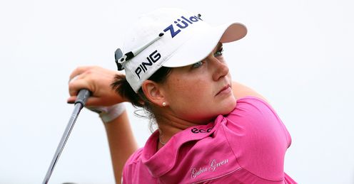 Caroline Masson: Looking dangerous at the Ladies Masters