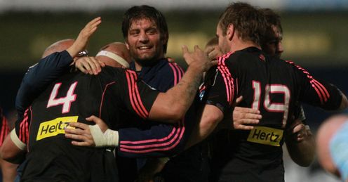 Stade Francais v Perpignan Amlin Cup semi-final Stade Francais v Perpignan Amlin Cup semi-final