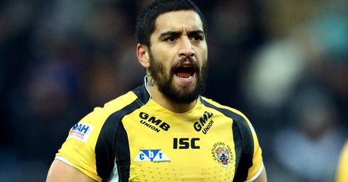 Rangi Chase - pre-season Castleford friendly Rangi Chase - pre-season Castleford friendly