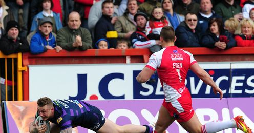 Josh Charnley Hull KR v Wigan Warriors Super League Josh Charnley Hull KR v Wigan Warriors Super League