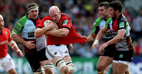 Harlequins v Munster: Paul O Connell Harlequins v Munster: Paul O Connell