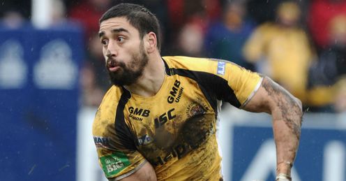 Rangi Chase Castleford Tigers Rangi Chase Castleford Tigers
