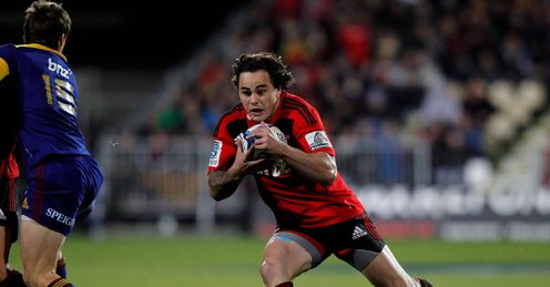 Zac Guildford in the clear for Crusaders Zac Guildford in the clear for Crusaders
