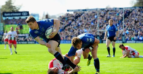Brian O'Driscoll exemplifies Leinster's attacking approach