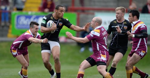 Leroy Cudjoe Huddersfield Giants Batley Bulldogs Challenge Cup Leroy Cudjoe Huddersfield Giants Batley Bulldogs Challenge Cup