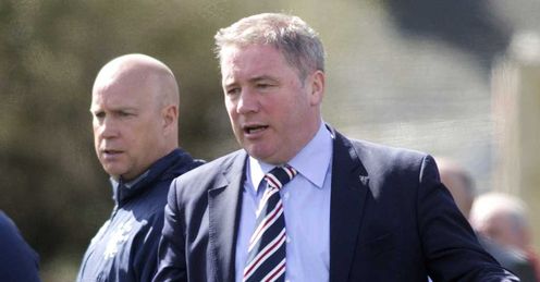 Ally McCoist's Rangers remain in dire straits