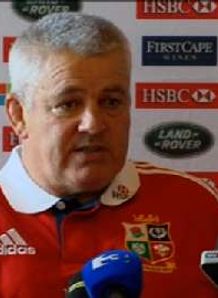 Gatland optimistic on O'Brien injury Gatland optimistic on O'Brien injury