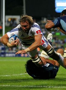 Andries Bekker disallowed try Blues v Stormers Round 12 2013 Andries Bekker disallowed try Blues v Stormers Round 12 2013