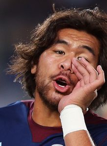 Blues flanker Steven Luatua calling Blues flanker Steven Luatua calling