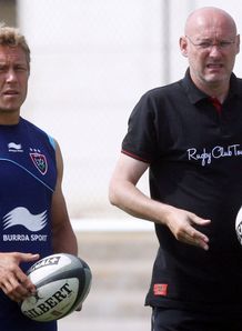 Jonny Wilkinson with Bernard Laporte Jonny Wilkinson with Bernard Laporte