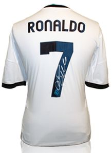Ronaldo Signed Shirt