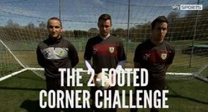 Two-Footed Corner Challenge - Burnley