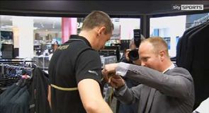 Northampton suit up for Wembley