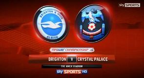 Brighton 0-2 Crystal Palace