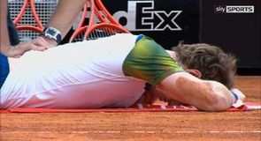 Murray retires in Rome