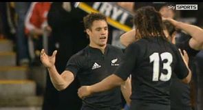 Dan Carter try - 2005, Wellington