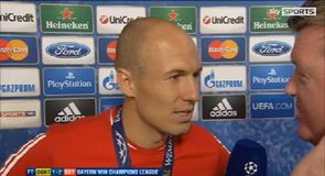 Robben hails spirit