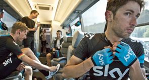 Scott was back in the thick of the action of stage 13