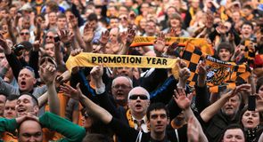 The moment Hull were promoted