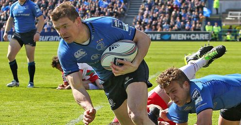 Brian ODriscoll - Leinster European Challenge Cup Brian ODriscoll - Leinster European Challenge Cup