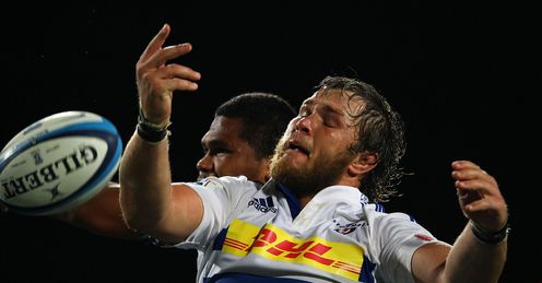 Duane Vermeulen Stormers away kit 2013 Duane Vermeulen Stormers away kit 2013