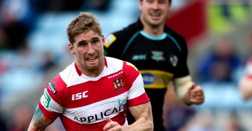 Sam Tomkins Wigan Warriors London Broncos Sam Tomkins Wigan Warriors London Broncos